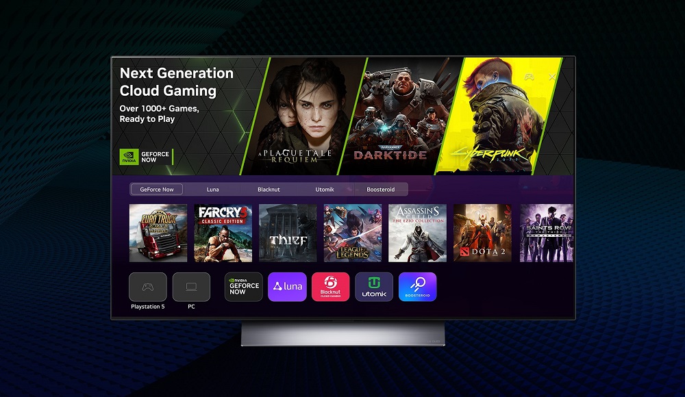LG TVs Up The Ante by Providing Expanded Selection of Gamer-Centric Services All In One Place